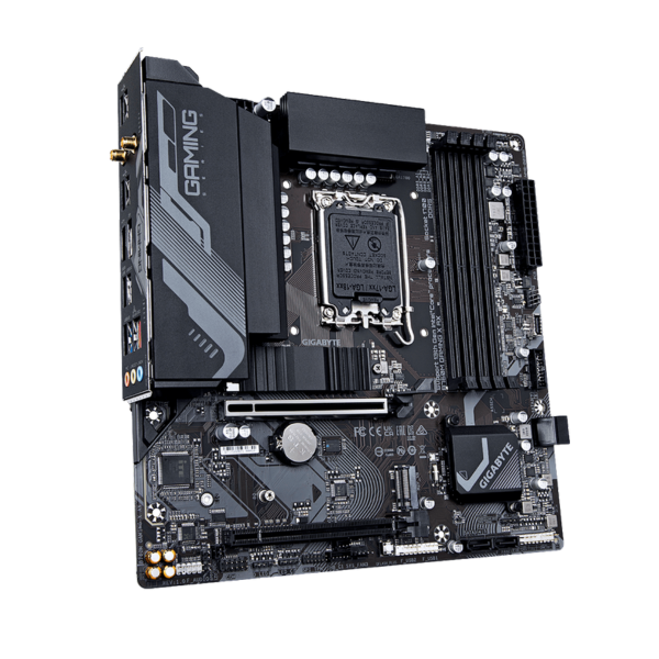 לוח אם אינטל Gigabyte B760M GAMING DDR5 WIFI HDMI DP – תמונה 3