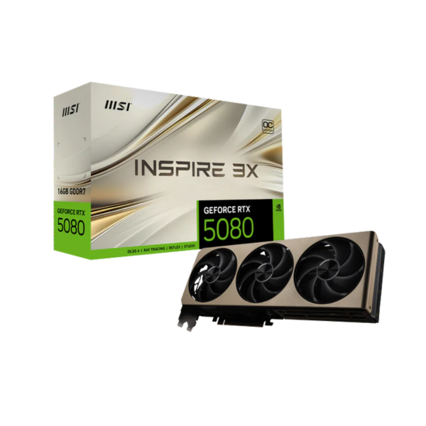 כרטיס מסך Msi NVIDIA GeForce RTX 5080 16GB Inspire High Profile – תמונה 4
