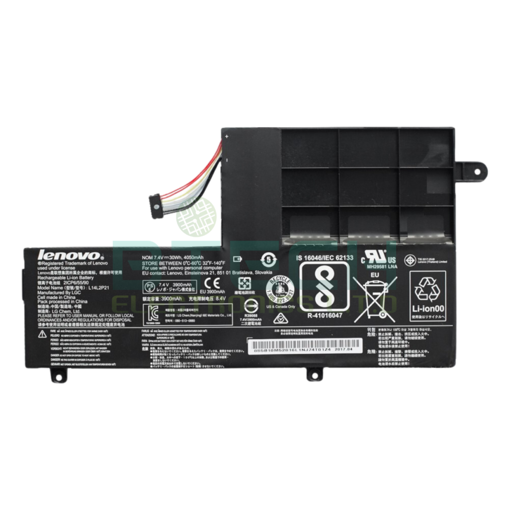 סוללה מקורית למחשב נייד Lenovo Ideapad 500-14ISK 30Wh