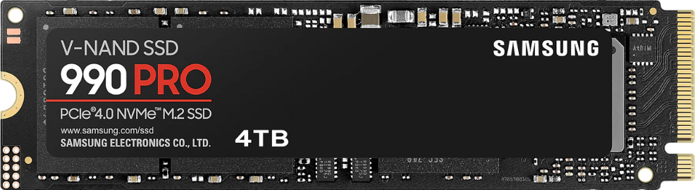 דיסק פנימי Samsung 990 PRO 4TB NVME 7450/6900MB SSD 5Yr – תמונה 2