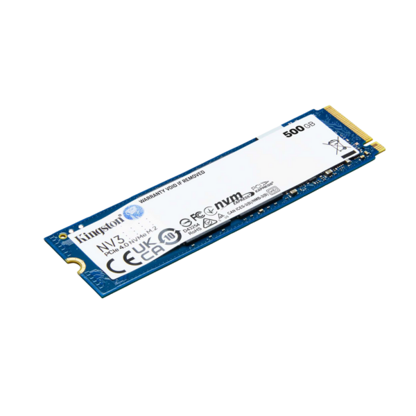 דיסק פנימי Kingston NV3 500GB NVME 5000/3000MB SSD 5Yr – תמונה 2