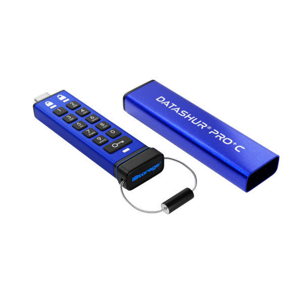 דיסק און קי מוצפן datAshur PRO+C USB3 256-bit 128GB – תמונה 2
