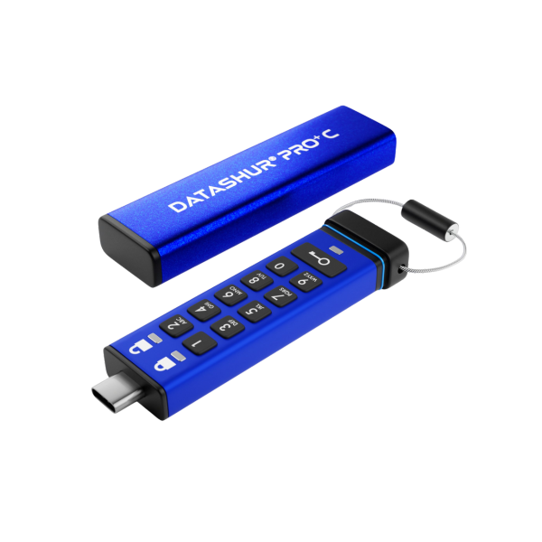 דיסק און קי מוצפן datAshur PRO+C USB3 256-bit 128GB – תמונה 3
