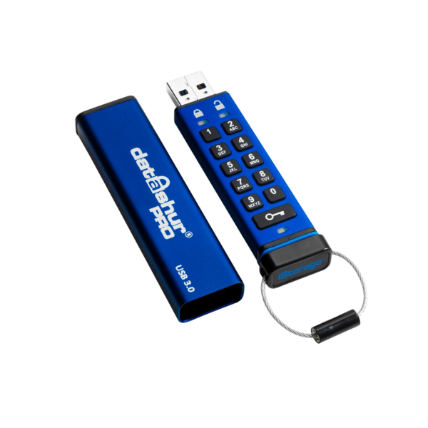 דיסק און קי מוצפן datAshur PRO USB3 256-bit 128GB – תמונה 2