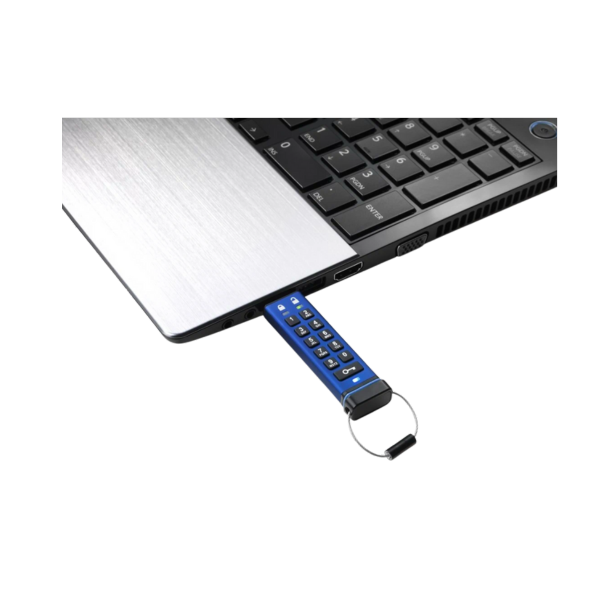 דיסק און קי מוצפן datAshur PRO USB3 256-bit 128GB – תמונה 4