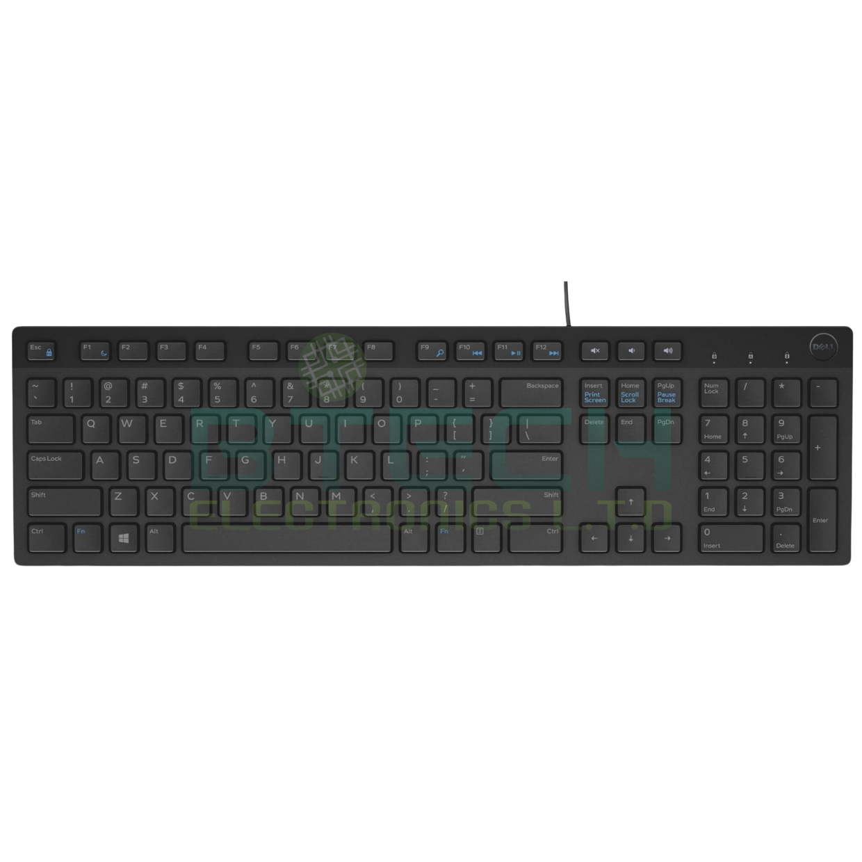 מקלדת חוטית Dell Multimedia Keyboard-KB216 - Hebrew