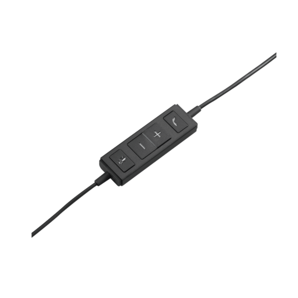 אוזניות חוטיות ל-2 אוזניים עם מיקרופון Logitech H570e USB-A – תמונה 3