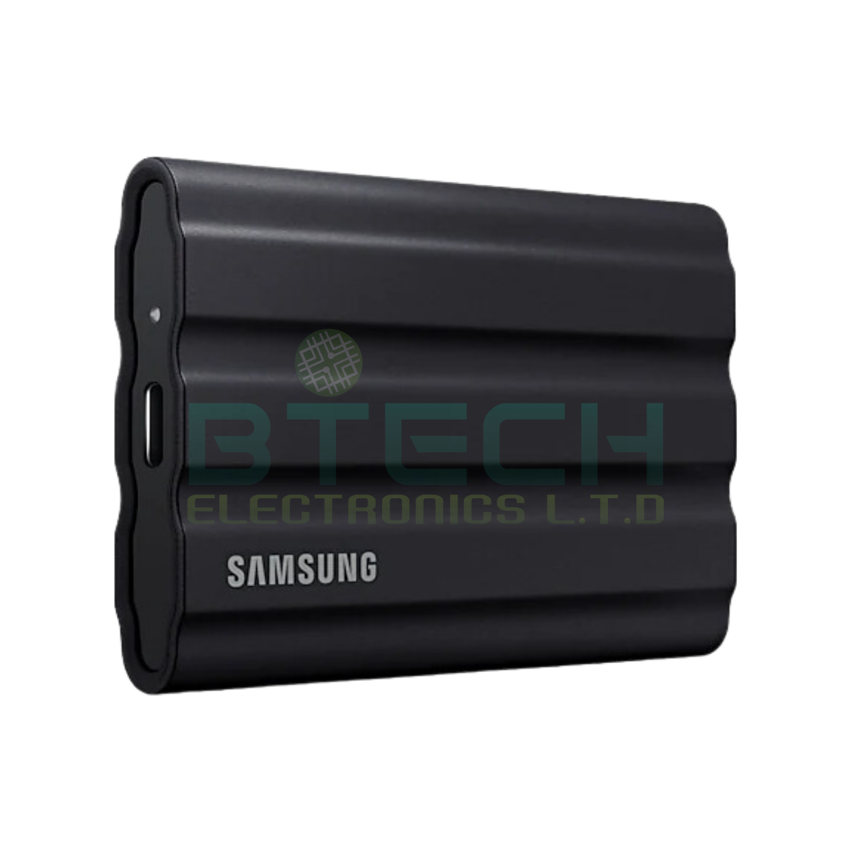 כונן קשיח חיצוני Samsung SSD T7 USB 3.2 4T Type-C 3Y צבע שחור – תמונה 3