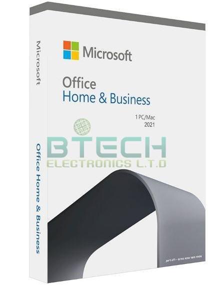 אופיס באנגלית Office Home&Business 2021 MidEast Medialess – תמונה 2